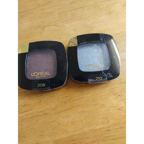 L'oreal Eyeshadow 210 Argentic 208 Violet - Picture 1 of 2